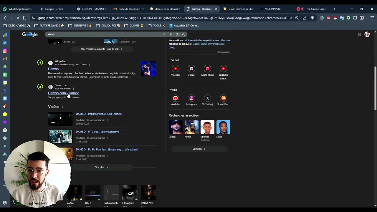 J’ANALYSE LA BOUTIQUE DE DAMSO.COM - Devsource