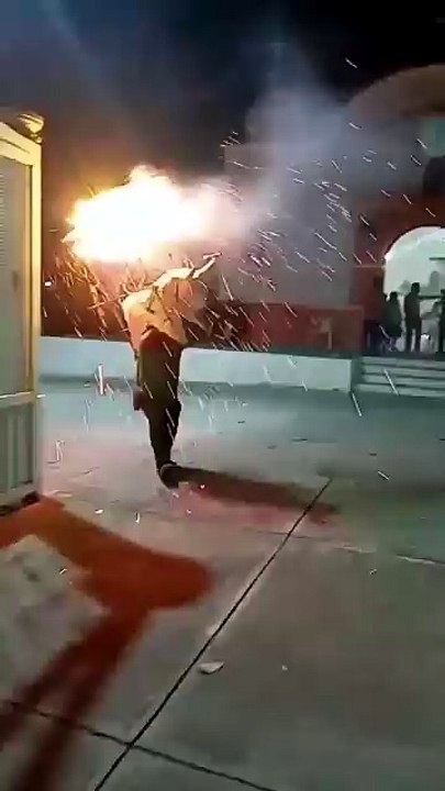 explosion pirotecnia