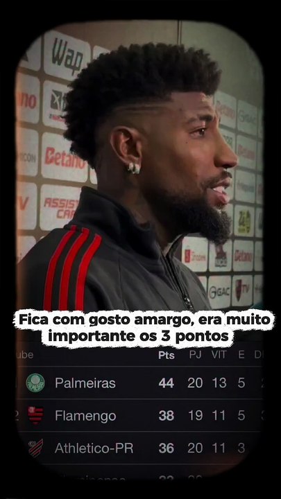 Após derrota do Palmeiras, Royal lamenta oportunidades que o Flamengo perdeu de encostar ainda mais na liderança