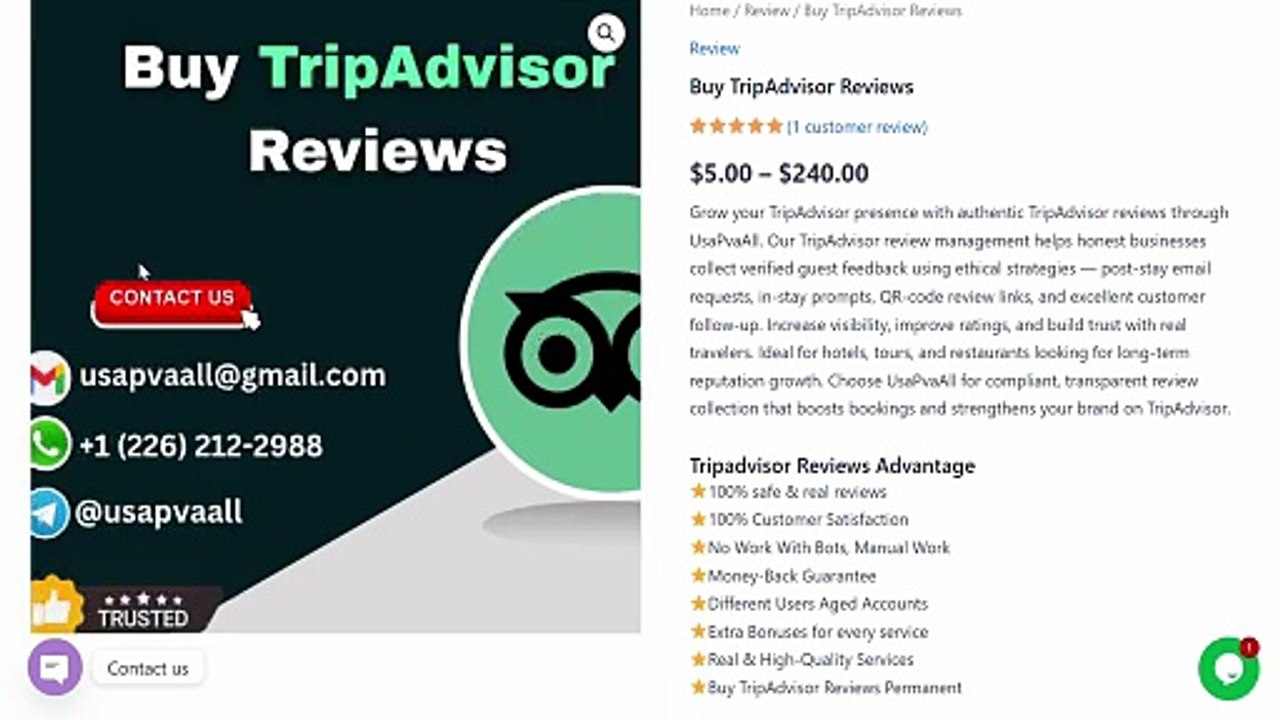 Top Websites to Buy TripAdvisor Reviews Profiles Safely