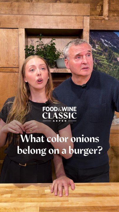 Tiny Mic: What Color Onions Belong on a Burger?