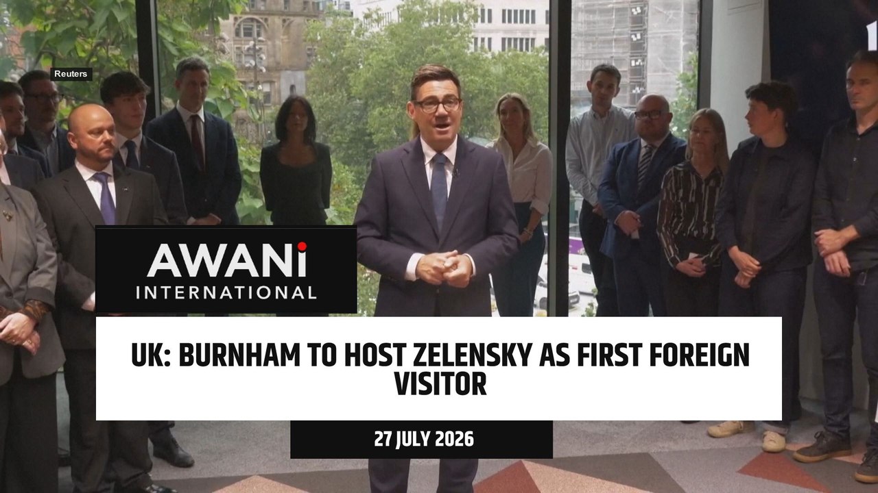 UK's Burnham to host Zelensky as first foreign visitor