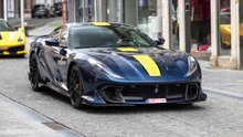 Ferrari 812 Competizione - Start Up & Accelerations !