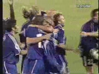 Trezeguet e la Francia è Campione d'Europa 2000
