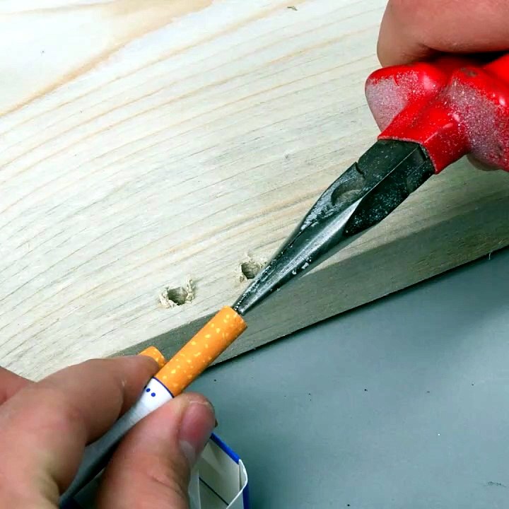 Fixing stripped screw holes