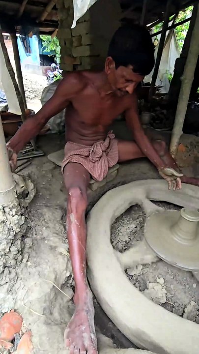 Art Of Making Clay Tea Cup