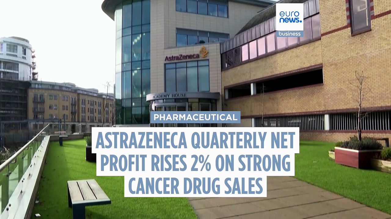 AstraZeneca quarterly net profit rises 2% on strong cancer drug sales