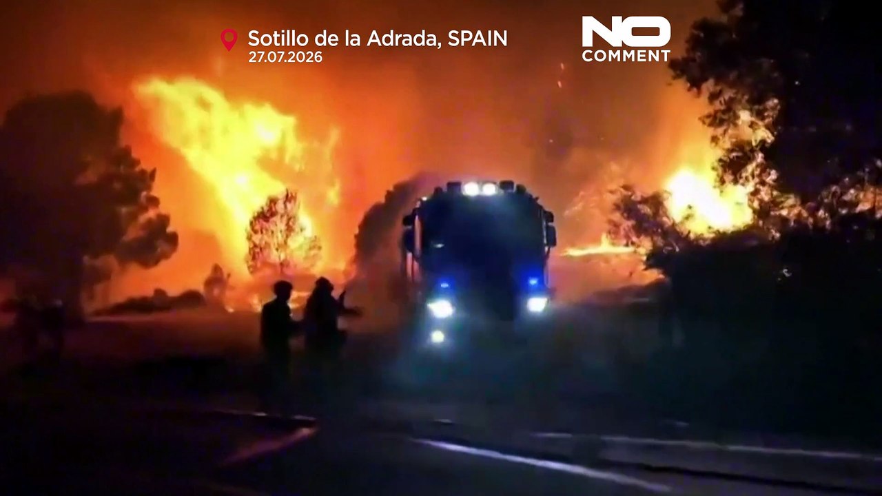 Spain wildfires leave destruction across Ávila province