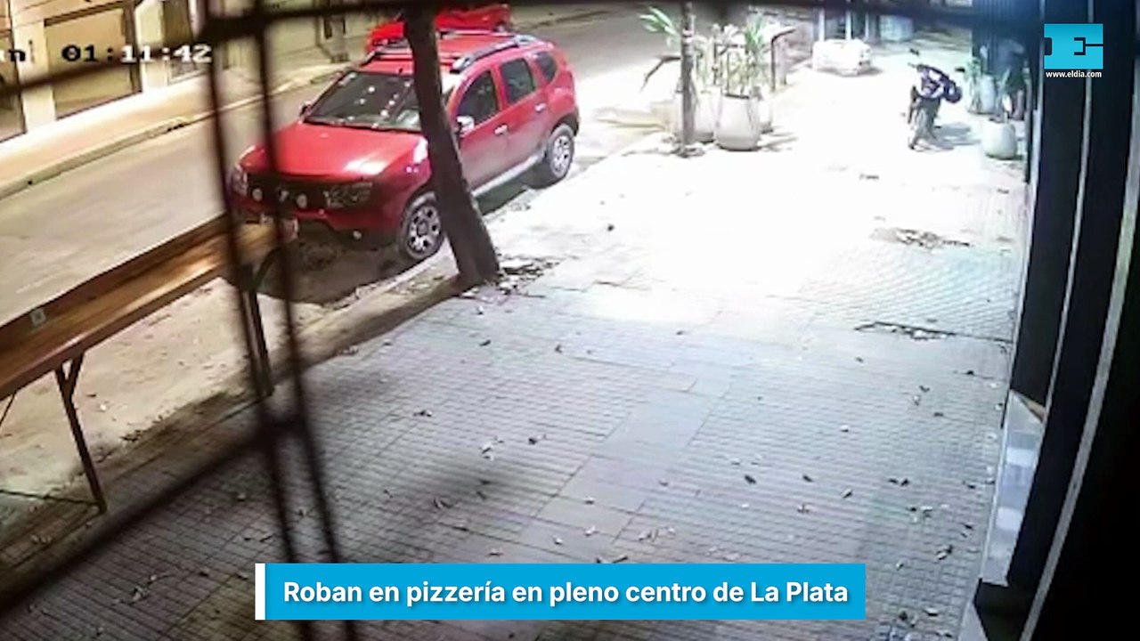 Roban en pizzería en pleno centro de La Plata