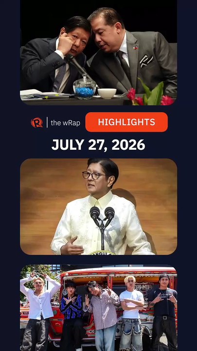 Today’s headlines: Marcos SONA, Pax Silica, SB19 | The wRap | July 27, 2026