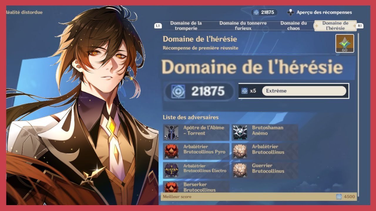 Genshin Impact FR | Réalité Distordue : Domaine de l'Hérésie !