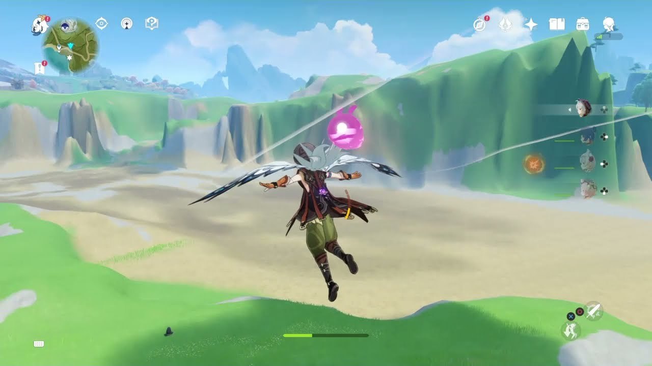 Genshin Impact | Monstadt seen from below (BIG BUG) !