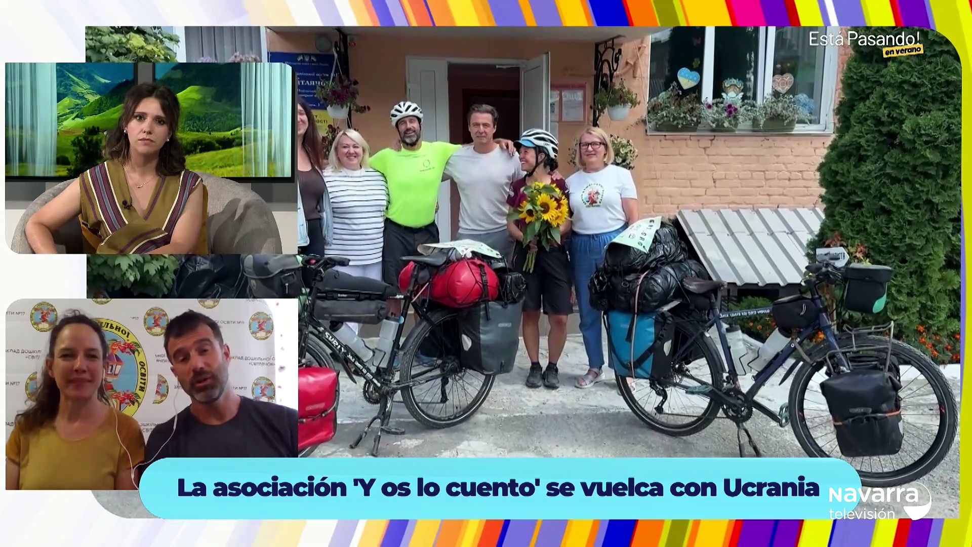 Ayuda humanitaria en Ucrania con 'Y os lo cuento'