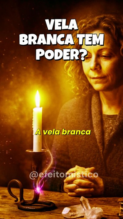 POR QUE TODO MUNDO USA VELA BRANCA?