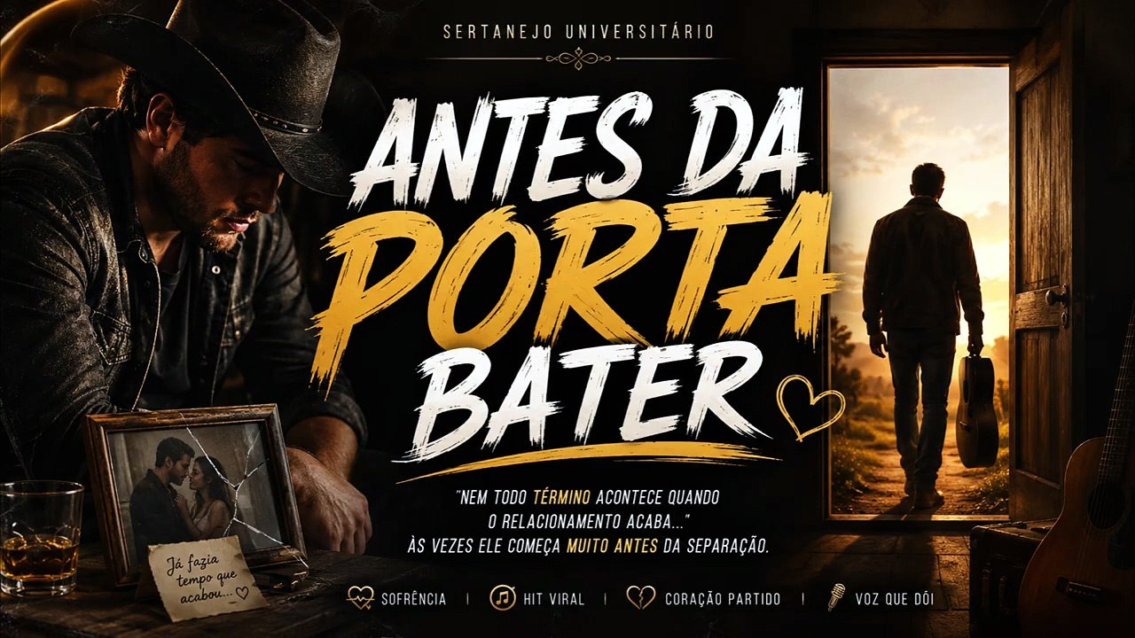ANTES DA PORTA BATER - O peso da despedida