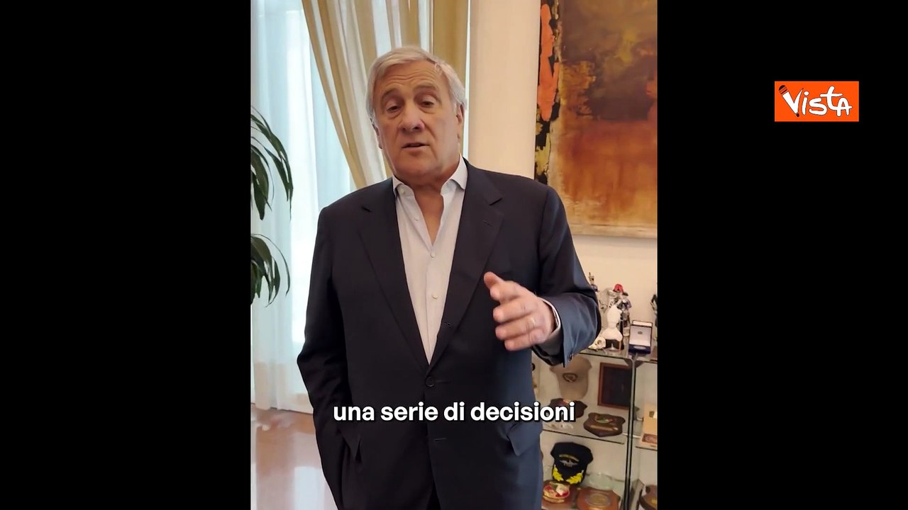 Tajani: Obiettivo 'meno tasse, meno tasse, meno tasse', dall'Irpef al bollo dell'auto