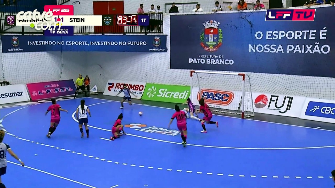 Stein Cascavel vence o Patinhas pela Liga Feminina de Futsal