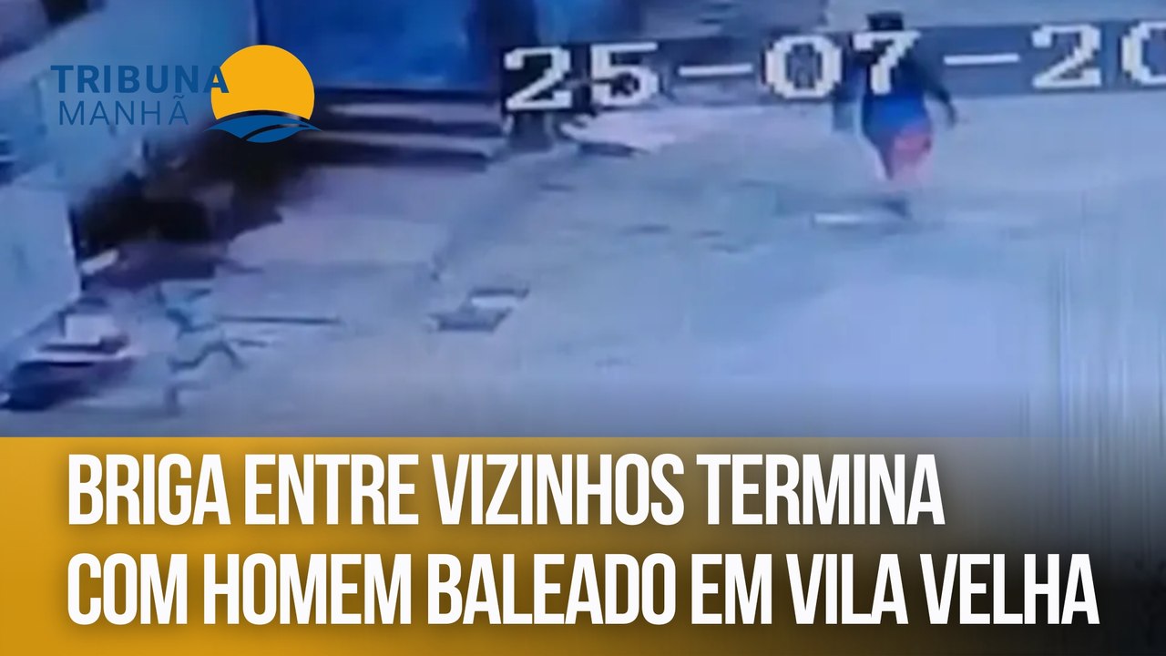 Briga entre vizinhos termina com homem baleado em Vila Velha