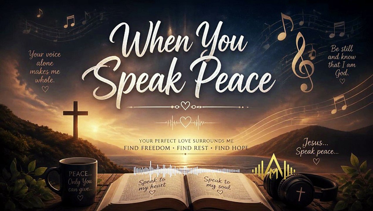 🕊️ Worship: Anchored | 🎵 When You Speak Peace