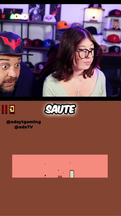 Elle teste le jeu ! Voici le résultat !
