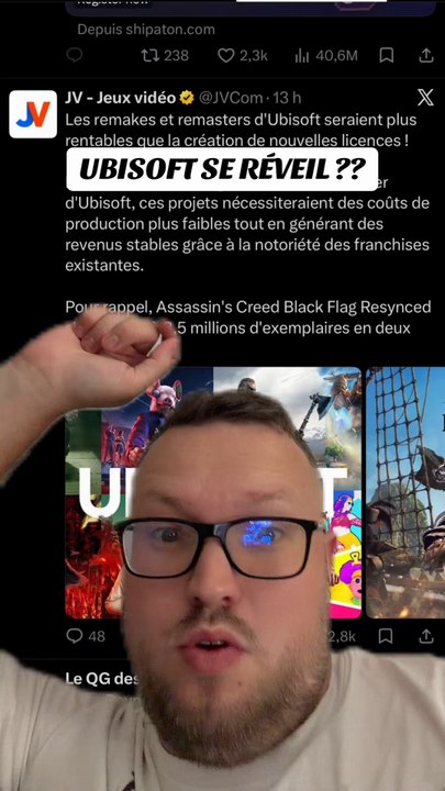 UBISOFT DE RETOUR ?