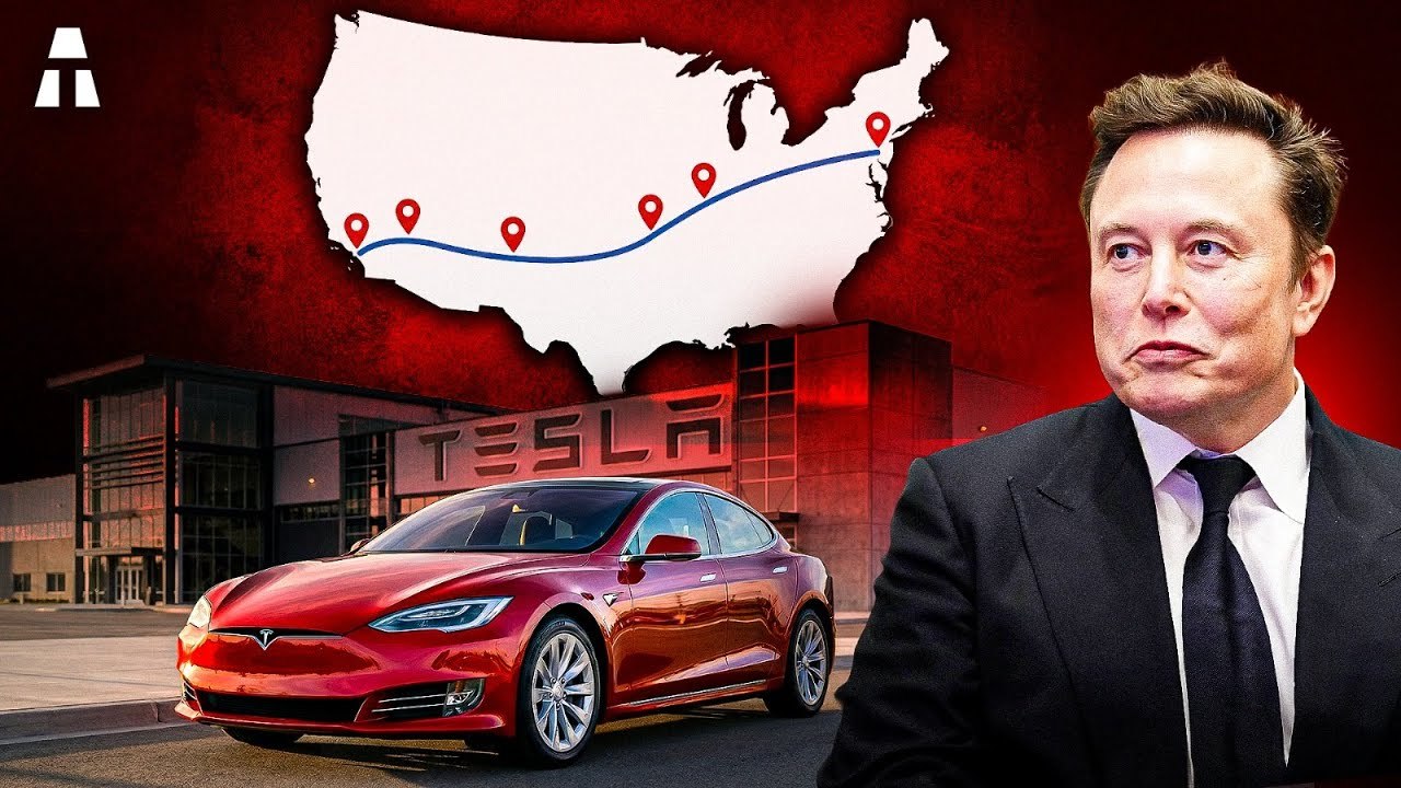 Tesla a enfin RÉUSSI : Le Premier Trajet 100% Autonome (Coast-to-Coast) !