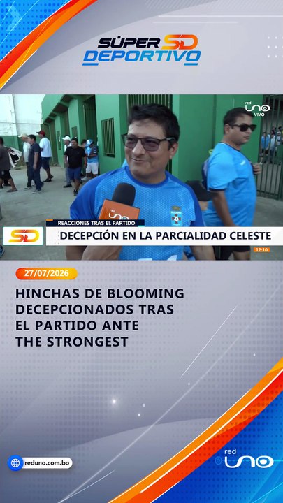 HINCHAS DE BLOOMING DECEPCIONADOS TRAS EL PARTIDO ANTE THE STRONGEST