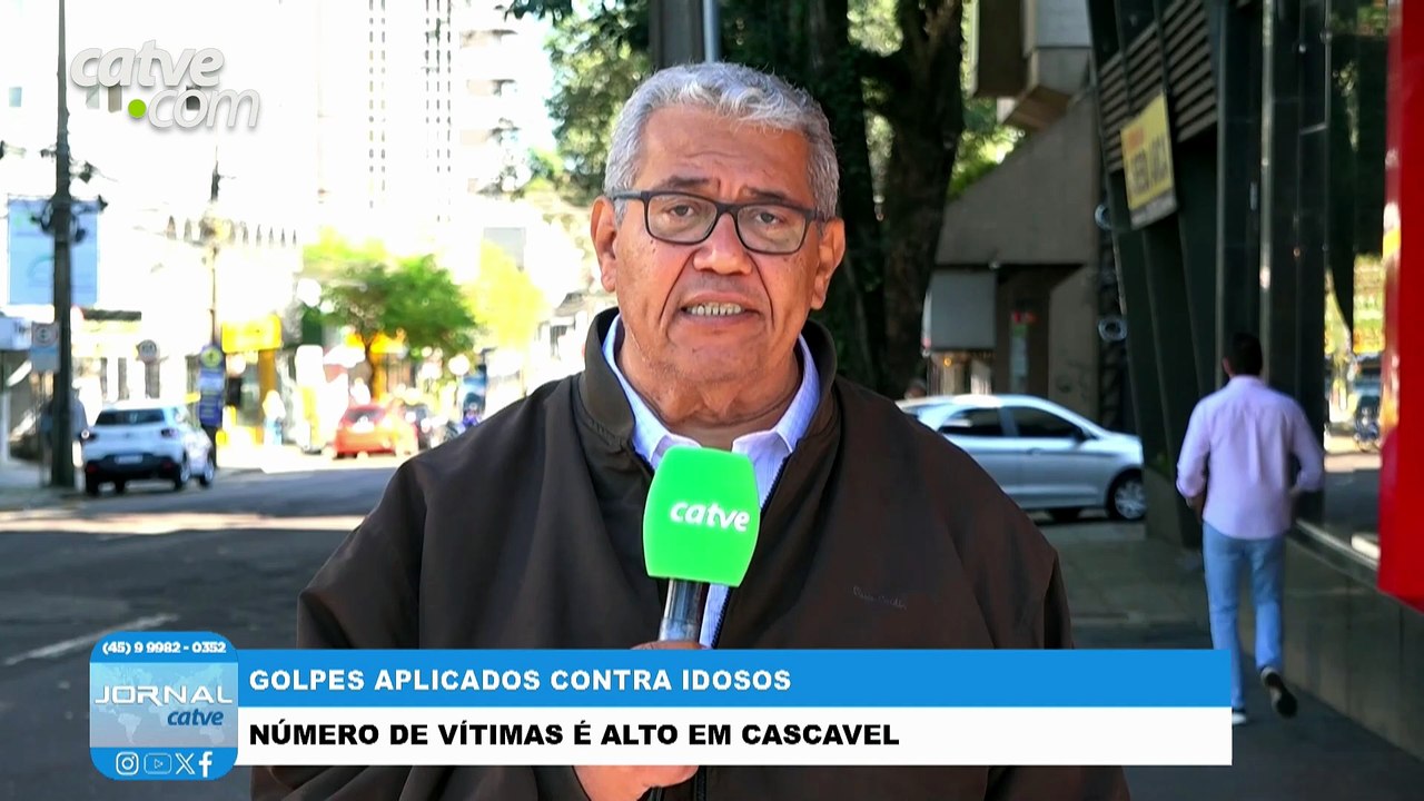 Idosos são principais alvos de golpes eletrônicos em Cascavel