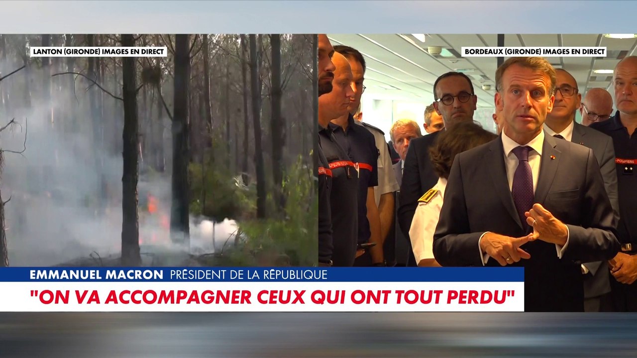 Emmanuel Macron : «On reste unis et on se bat pour remporter la bataille»