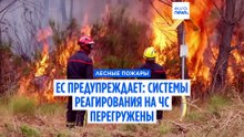 «На пределе возможностей»: ЕС предупреждает, что пожары перегружают системы реагирования