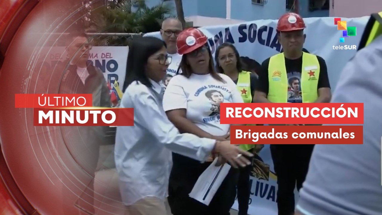 Presidenta (E) Rodríguez de Venezuela instala brigadas comunales