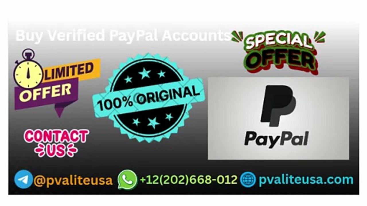 How Can I Buy Real Verified Paypal Accounts?