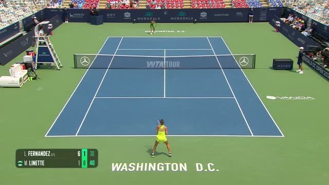 Washington - Fernandez en démonstration