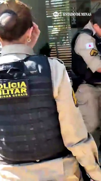 Vídeo: homem é preso em flagrante por roubo a prédio em BH