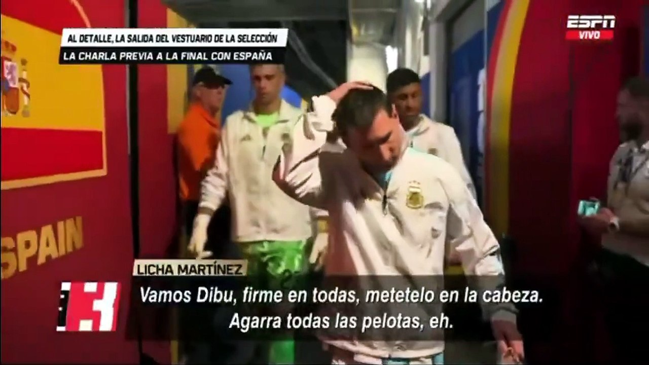 La arenga de Messi que está bajo sospecha
