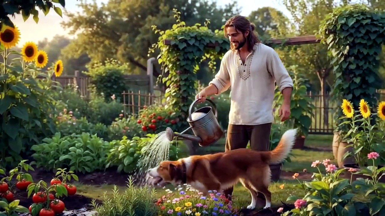 A Simple Day in Jesus’ Life | A Peaceful Story of Faith and Kindness