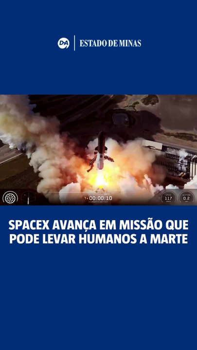 Starship volta a voar e aproxima SpaceX da Lua e de Marte