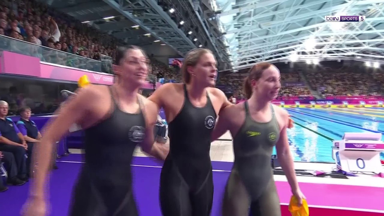 A clean sweep for Australia on the podium