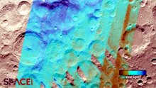 Water Distribution Near Moon’s South Pole Mapped Using NASA SOFIA Data