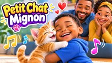 🐱 Petit Chat Mignon 🐱 | Comptine pour Enfants | Chanson du Chat | Miaou Miaou | Dessin Animé