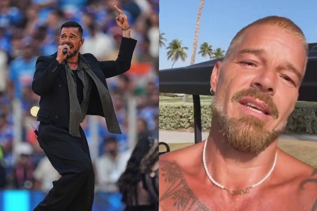 Ricky Martin compartió un emotivo mensaje de gratitud frente al mar