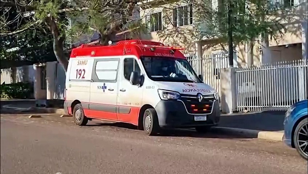Susto no Centro: Bebê é socorrido pelo Samu em Cascavel