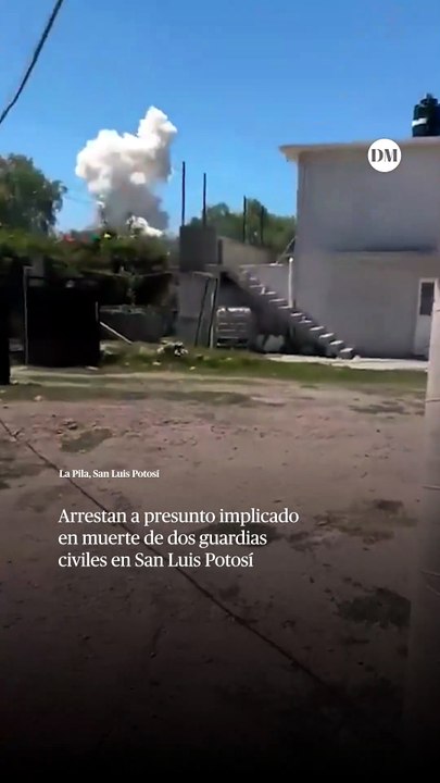 Detienen a presunto implicado en la muerte de dos guardias civiles en San Luis Potosí