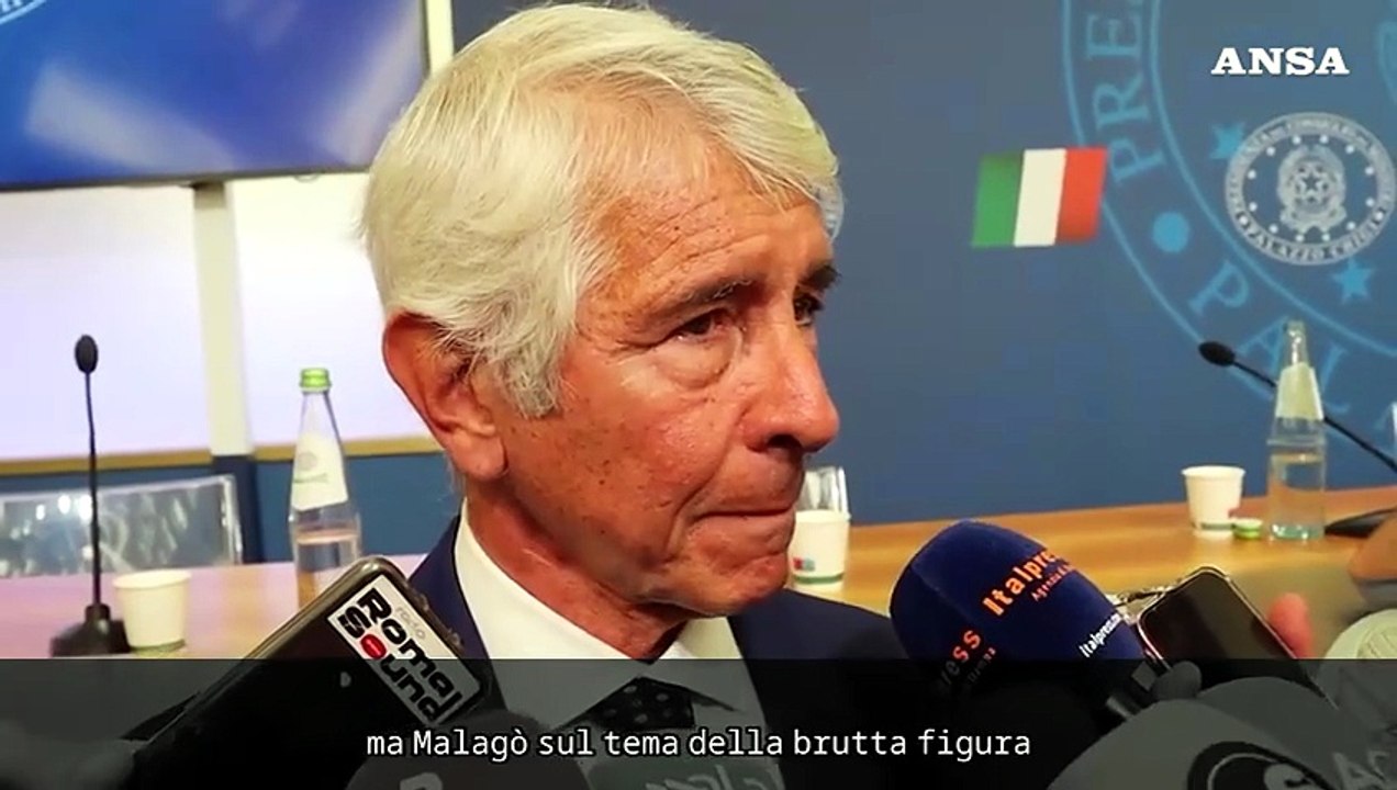 Ct Italia: Abodi parla di "brutta figura", è botta e risposta con Malagò