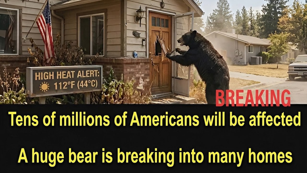 Heat Dome Hits America as Giant Bears Invade Homes