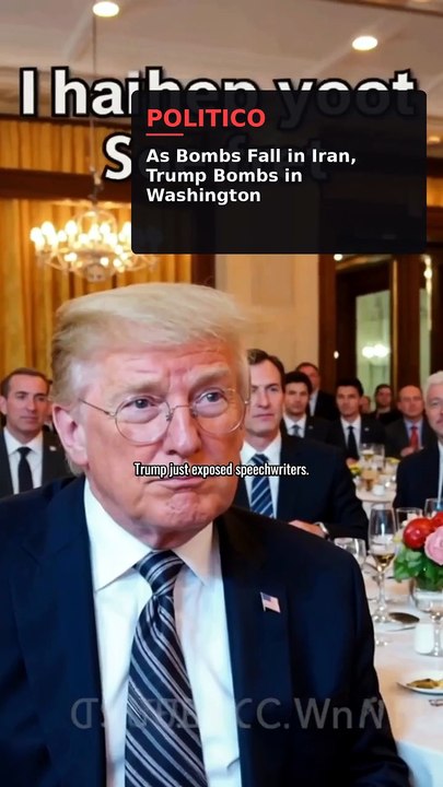 Donald Trump Washington Dinner Remarks: Speechwriters Cut?