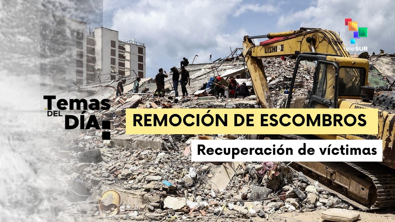 Estado y voluntarios unidos en remoción de escombros en La Guaira