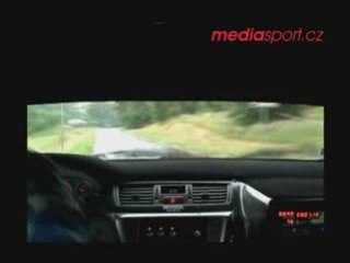 Onboard - Kresta Gross Lancer Evo 9 Bohemia Rally 2008