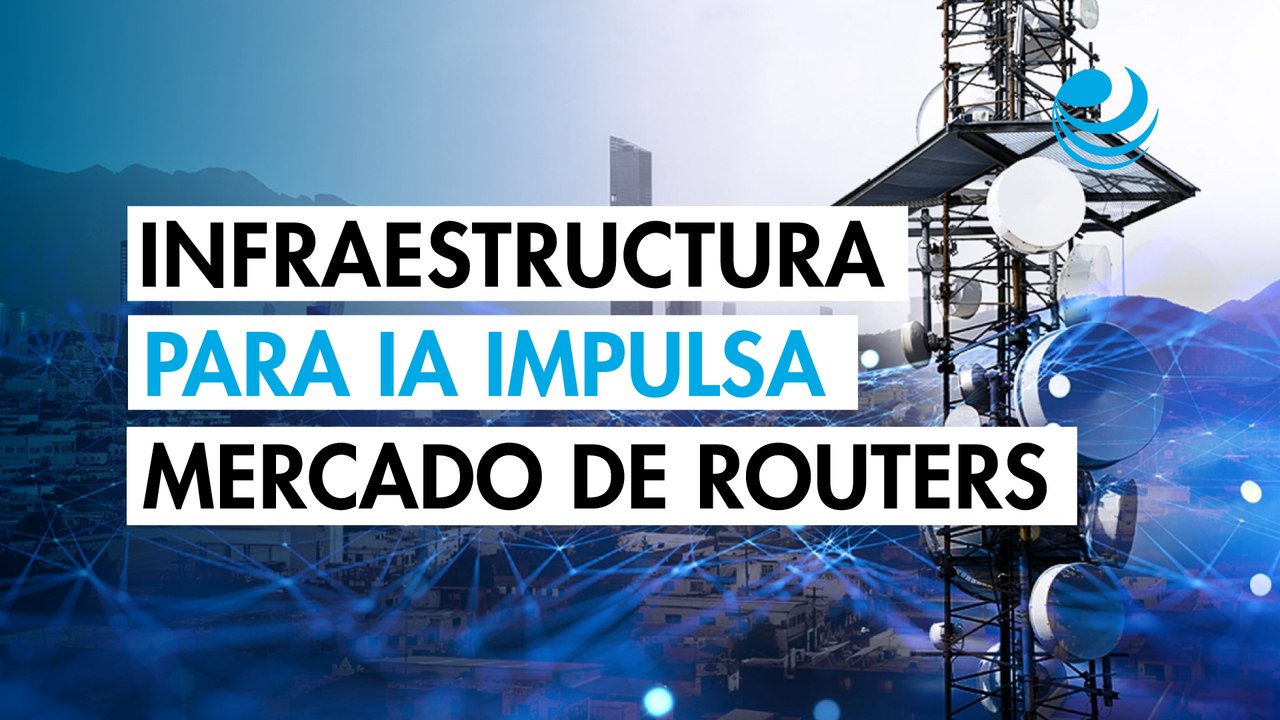 Infraestructura telecom para IA impulsará mercado de routers hacia el 2030: Dell’Oro
