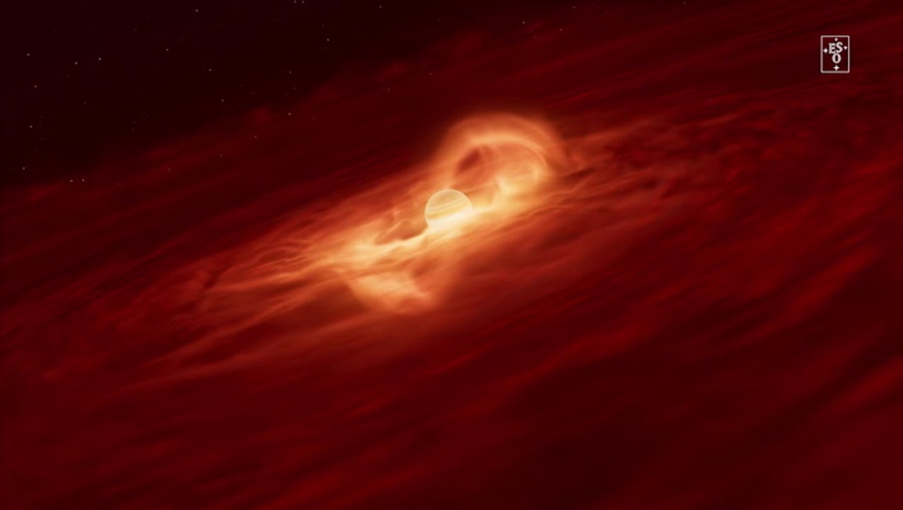 Rogue Planet Is Having A Massive 'Growth-Spurt' - Very Large Telescope Study